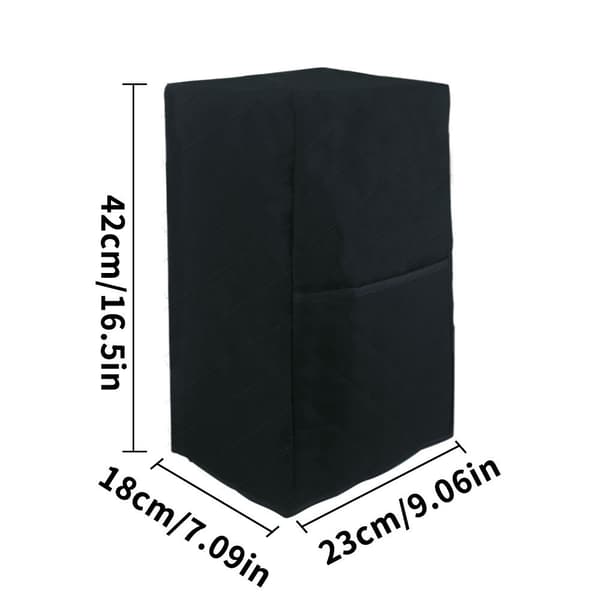 1 kpl musta älykäs tehosekoittimen pölysuoja Kotikeittiö