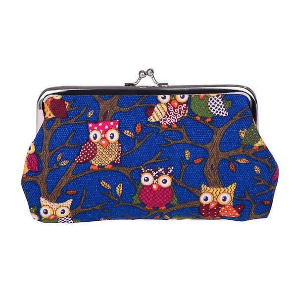 Canvas pung (Navy Blue),