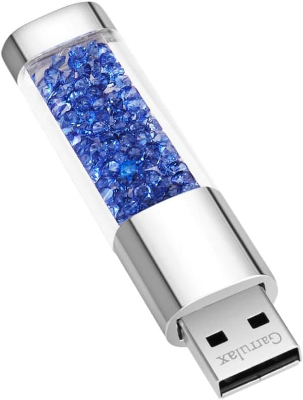 Høyhastighets metallbil U-disk (Crystal Marine 8GB)
