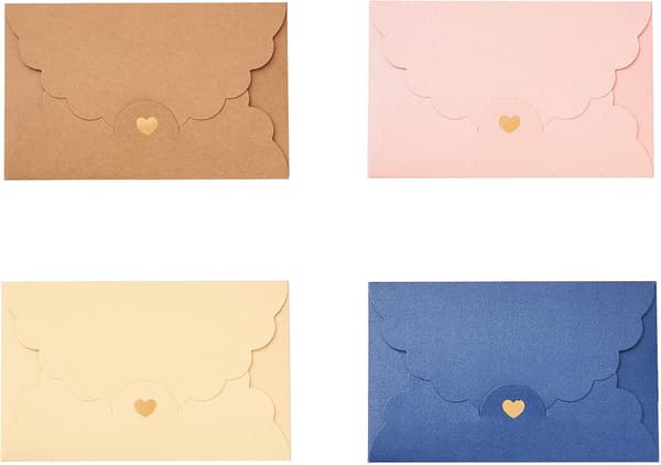 30 stk konvolutter 11*17,5 cm kjærlighetsknapp vestlig stil konvolutter