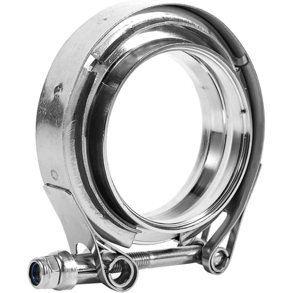 304 Rustfritt Stål Bil Eksosrørklemme (3,0 tommer til 76 mm),