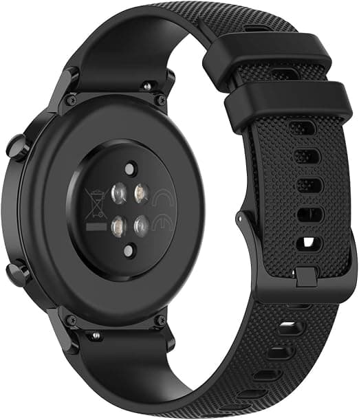 Silikonklockarmband, 18mm Ersättning Quick Release Mjuk