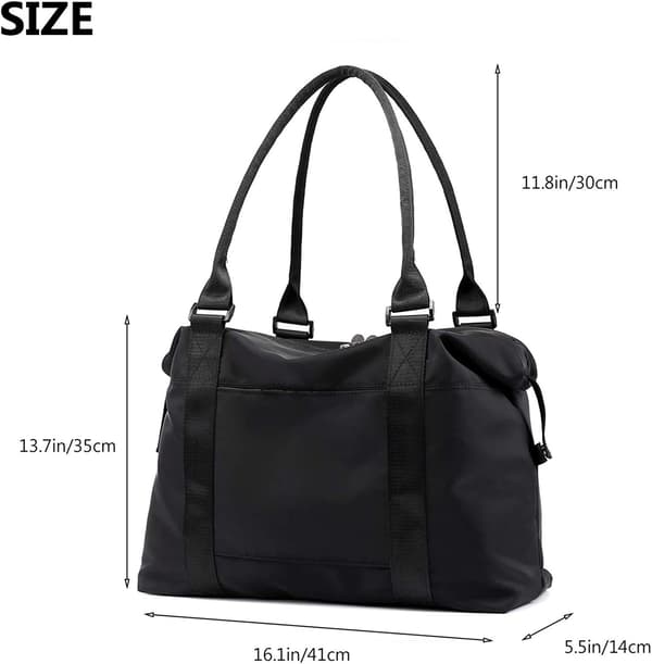 1 stk Reise Duffel Bag Foldbar, Weekend Overnight Bag Sport
