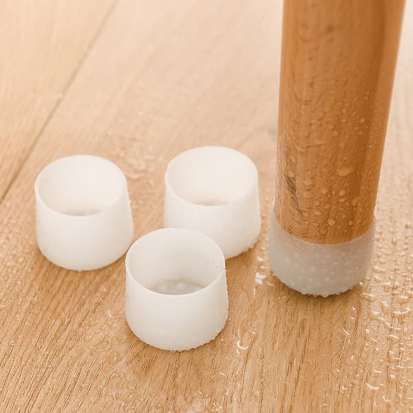 Møbelpuder i silikone, 30 mm, til beskyttelse af møbler, stole og borde