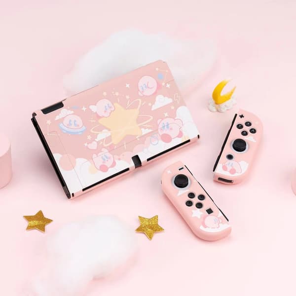 Skyddsfodral för Nintendo Switch OLED, Slim Hard Shell Soft