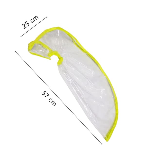 2 transparente hårtragte, praktisk skulderpleje shampoo