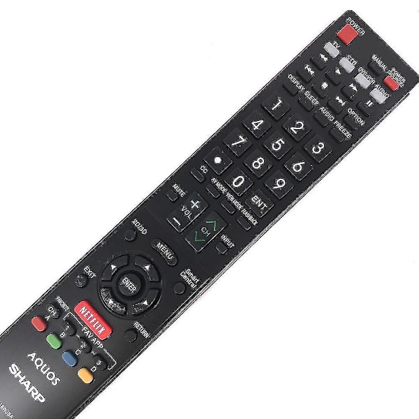 gb118wjsa Fjärrkontroll för Sharp Aquos TV Lc60c6600 Lc60c6600u Gb005wjsa