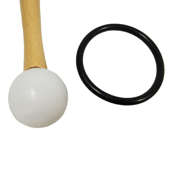 1 stk. Instrument Percussion Tilbehør Krystal Musikskål Pinde