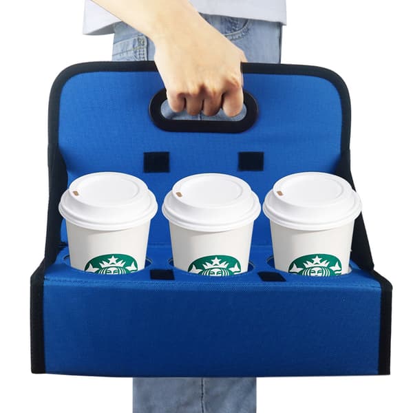 1 stk Matboks Organiserbar Bærbar Kaffebeger Takeaway Bag