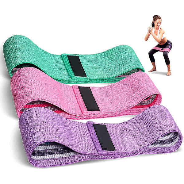 Vastusvyöt, Fitness-vyösetti, Joogahihna 3 eri venytysvoimalla, Harjoitusvyö, Joogavyö, Vastus ja tuki jalkaharjoituksiin, Voima