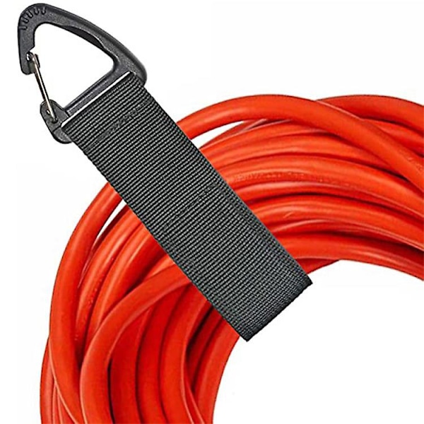 Forlængerledning Organizer (8 stk.), Forlængerledning Holder Til Garage Organisation Og Opbevaring, Heavy Duty Opbevaringsstropper Til Kabler, Slanger Og Reb