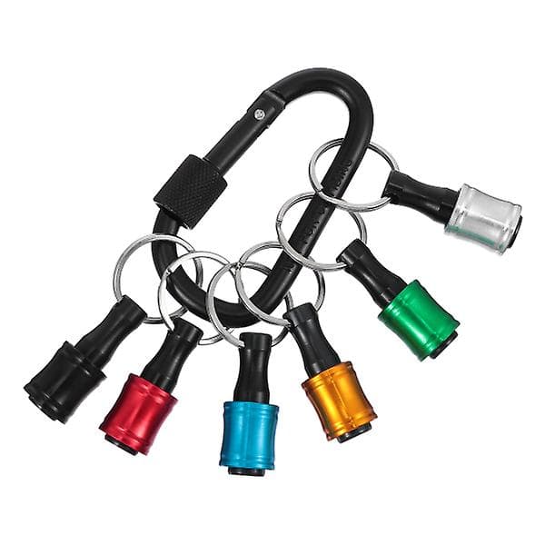 1 Sæt Holdbar Hex Aluminium Legering Skruetrækker Bits Holder Forlængerstang