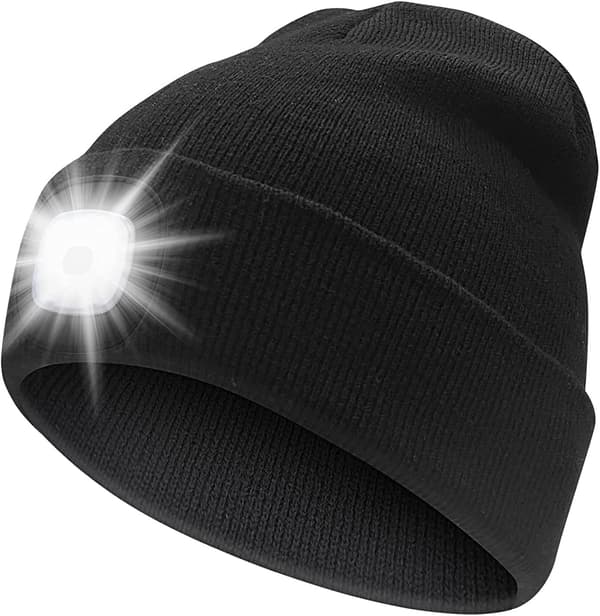 LED Pannmössa med Lampa - Herrstrumpor Presenter Pannlampsmössa