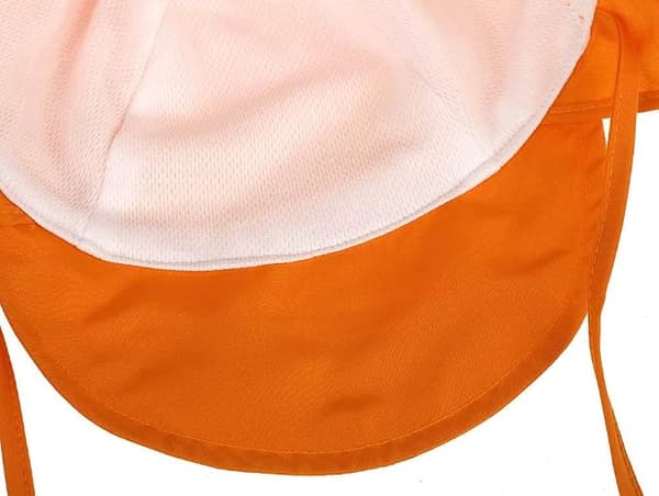 Anti-UV Sommarhatt för Bebisflickor, Solhatt för Stranden med Nackskydd