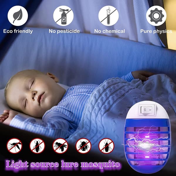 1 st Bug Zapper Inomhus, Flugdödare, Flugfångare med UV