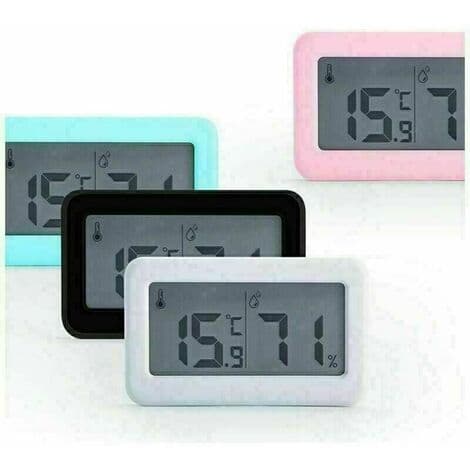 Indendørs Termometer Hygrometer - Høj Præcision - Digital Temperatur- og Luftfugtighedsindikator