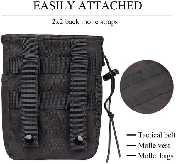 Jakt Ammo Väska Nylon Molle Dump Väska Militär Taktisk