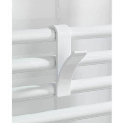 2-pack Radiatorhängare, Handdukstork Radiatorhängare, Vit Plast