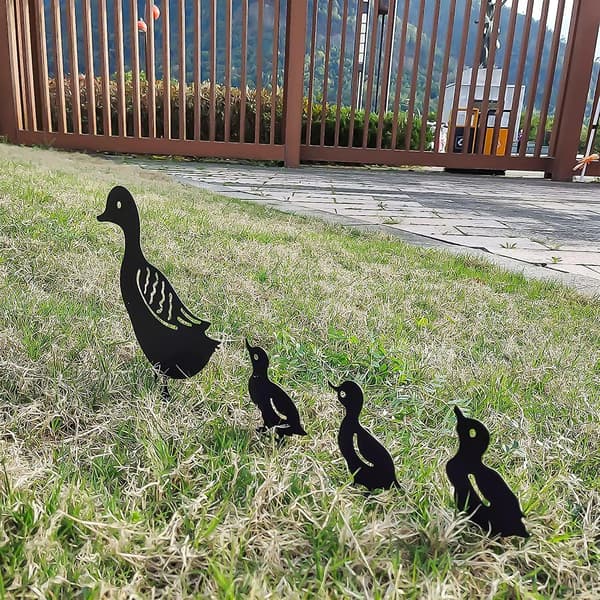 Familiekunst Andehave Ornament (Sort)