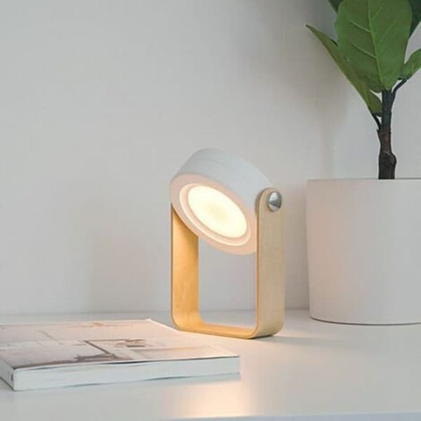 Trådløs og bærbar LED sengelampe bordlampe bordlampe sengelampe