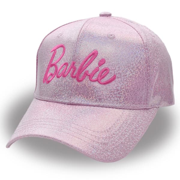 Laser Barbie Flickor Basebollkeps - Rosa, Rosa Broderad Bokstav