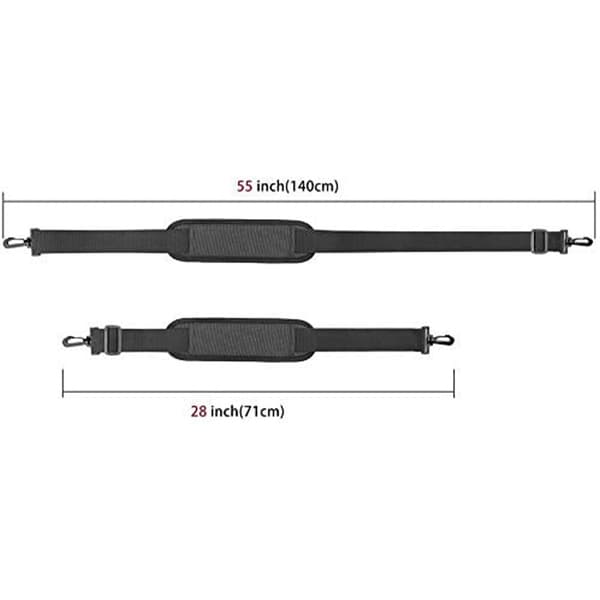 1 st 28-55 tum Golfbag Bälte Ersättningsbälte Universal