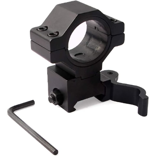 25,4 mm 1&#39;&#39;/30 mm Quick Detach Scope Rings Convert Rings Ring, 20 mm Weaver Picatinny för infraröd Night Vision Scope Torch