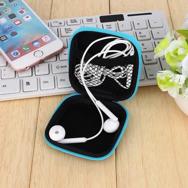 2 hodetelefon reiseorganisator, hodetelefon USB-kabel lader mini