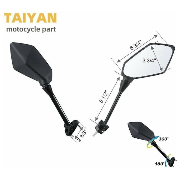 Kawasaki Ninja 650r Er6f Er-6f 400r Ninja 1000 Z1000sx Moottoripyörän Peili