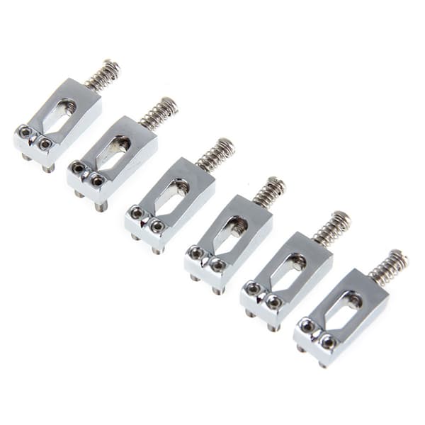 6 st Guitar tremolo brobryggssadel elektrisk gitarr enkel rock