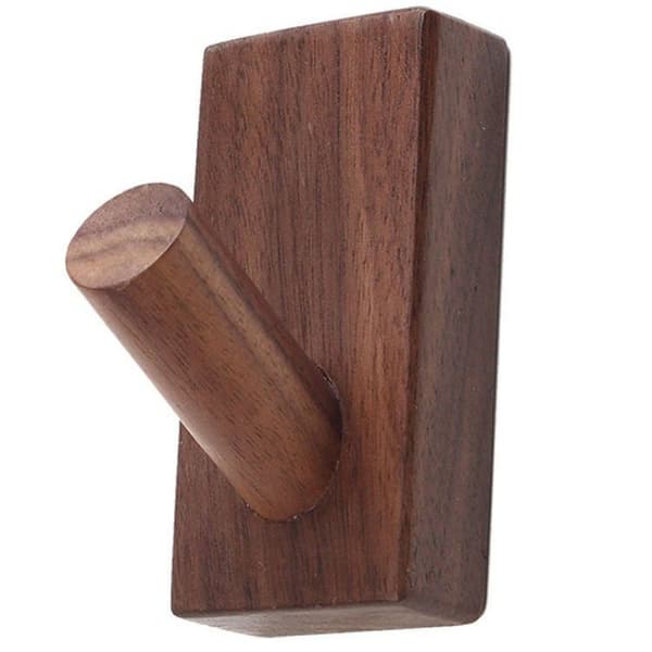 Sett med 2 trehengere kompatible med Black Walnut lim
