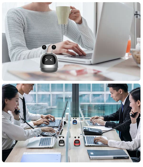 Bil Dashbord Diffuser (Blå, Navy Duft), Robot Luftdiffuser