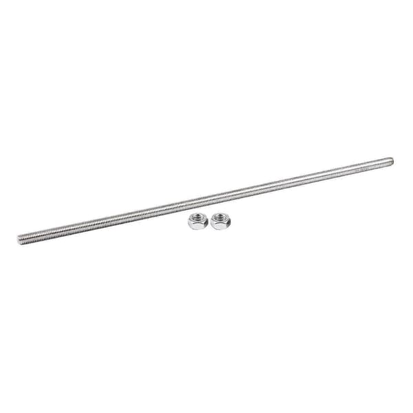 320mm X M8 Rustfritt Stål Gjengestang Lager Stang Sølv Tone