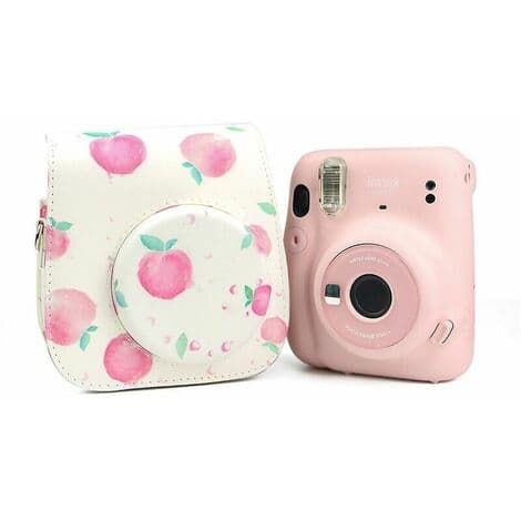 PU læder kamerataske til Fujifilm Instax Mini 11 / Mini 9 / Mini 8