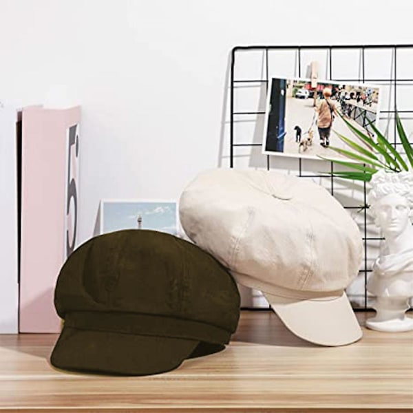 Naisen Newsboy-lippis Shade The Beret Pehmeä Brown