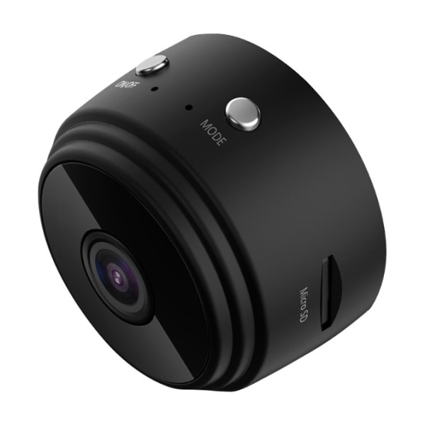 minikamera, Wifi Night Vision Hd 1080p 150 graders vidvinkel liten trådlös hemsäkerhet