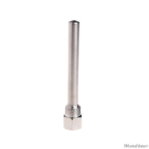 Rustfrit stål termorør 1/2\" Npt gevind 130mm lang til temperatursensorer J22 21 dråbe