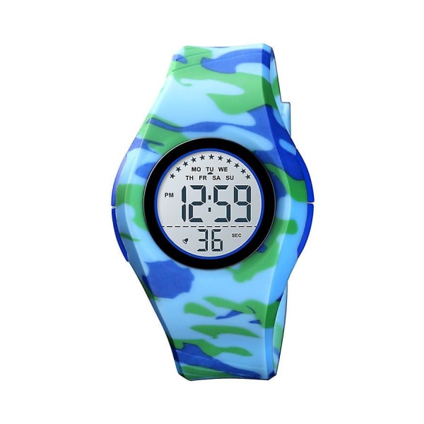 Muoti digitaalinen iskunkestävä vedenpitävä watch 1556