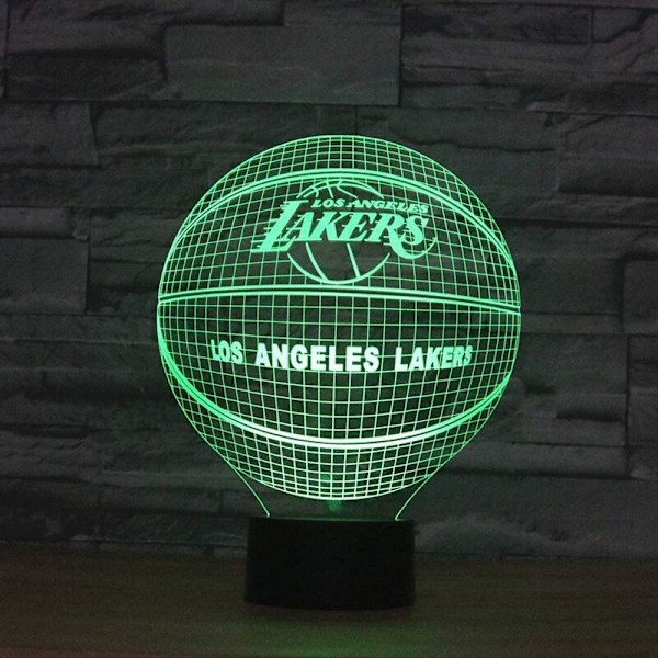 3D Gradient LED Lys Farverig Touch USB (USB Touch)，Lamper til Indendørs Dekorativ Belysning