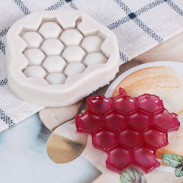 Honeycomb Form Chokoladekage Silikoneform DIY Bageværktøj
