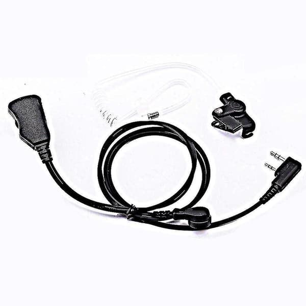 Hmwy-intercom Headset Volymkontroll K-kontakt Luftkanal Hörlurar