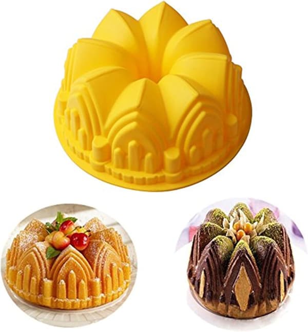 1 hulrum bageudstyr non-stick silikoneform til muffins