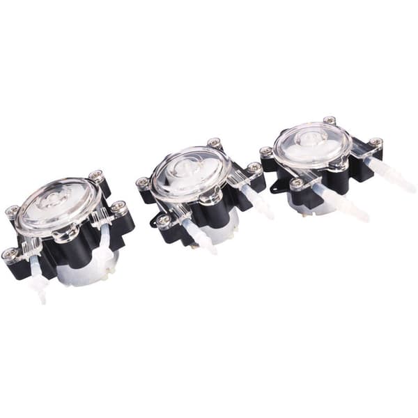 6V 65-150ml/min titrerings-/peristaltisk pump, slangpump