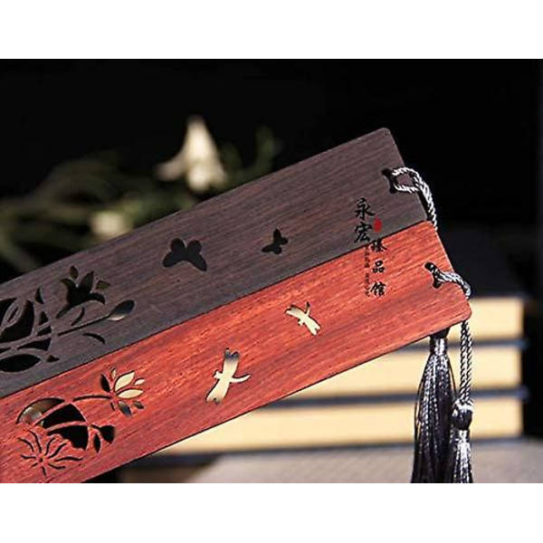 Mahogany-kirjanmerkki (2 kpl + lahjapakkaus),