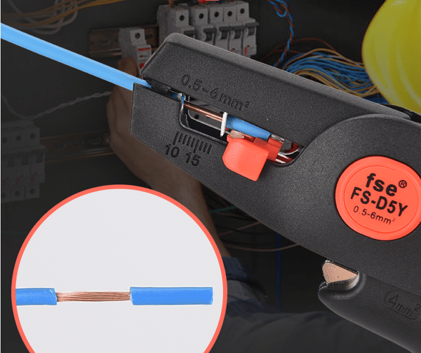 FS-D5Y automatisk kabelavstripper (med crimp)