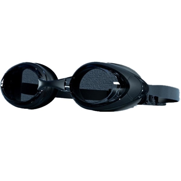 Vuxen träningsglasögon, simglasögon anti-fog UV-skydd speglade vuxen simglasögon, simglasögon Cool Black