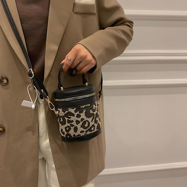 Crossbody mobiltelefon pung - Dame Pu læder håndtaske med justerbar rem A916-957 A