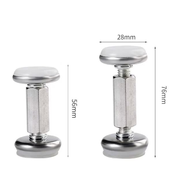 4 stk. (Sølv) Anti-kollision Stabilisator Sengeside Fixer