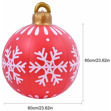60CM Julepyntkule Minnekule, Julepynt, C