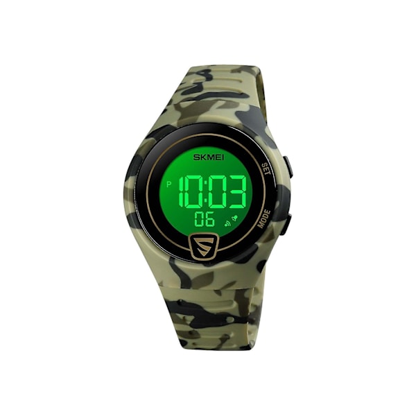 Analog digital fitness PU-band sportarmbandsklocka för män 8971gcbk